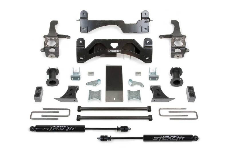 Load image into Gallery viewer, Fabtech 07-15 Toyota Tundra 2/4WD 6in Basic Sys w/C/O Spacers & Stealth Rr