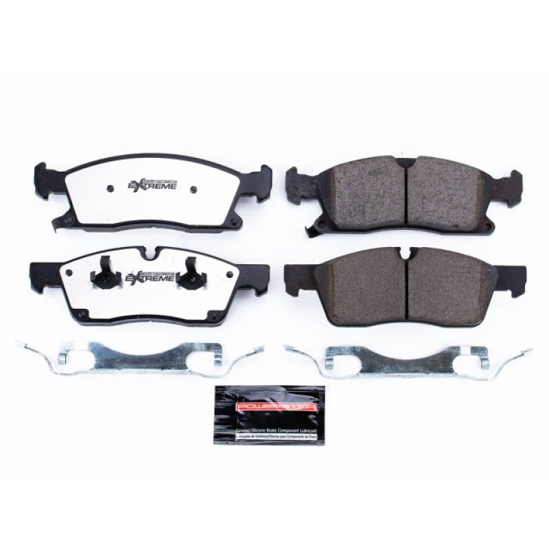 Load image into Gallery viewer, Power Stop 11-16 Dodge Durango Front Z36 Truck & Tow Brake Pads w/Hardware