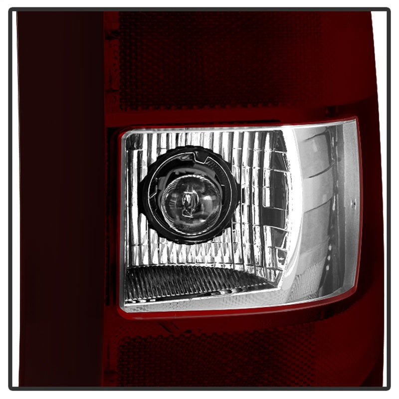 Load image into Gallery viewer, xTune GMC Sierra 07-13 OEM Tail Lights Dark Red ALT-JH-CSIL07-OE-RSM