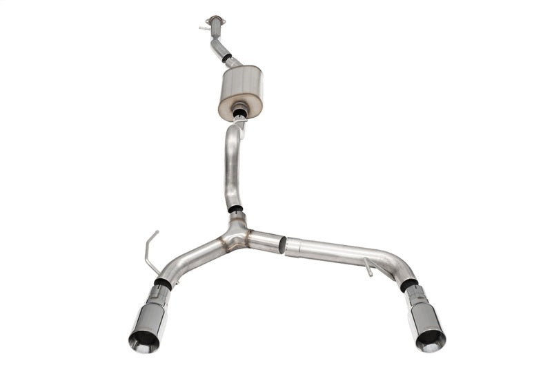Load image into Gallery viewer, Corsa 21-25 Ford Bronco 2.3L 4-Door 2.75in Cat-Back Dual Rear Exhaust w/4in Straight-Cut Polish Tips