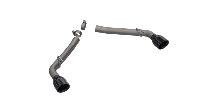 Load image into Gallery viewer, 2010-2013 Chevrolet Camaro SS QTP Eliminator Axle Back Black Tips