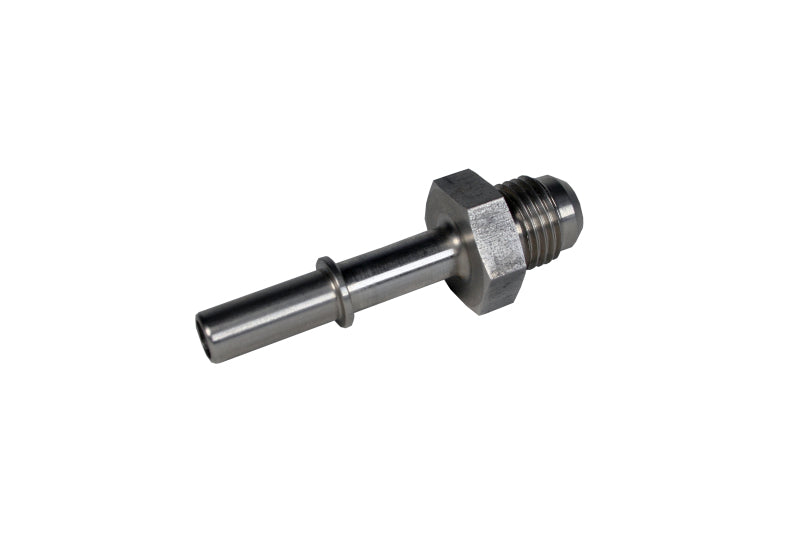 Load image into Gallery viewer, Aeromotive Ford OE Pressure Line - 5/16in Male Quick Connect to -6 AN male (Male OE filter coupler)