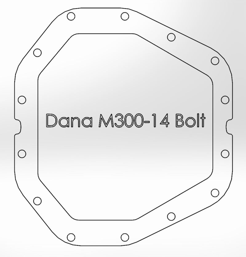 Load image into Gallery viewer, aFe Power Rear Diff Cover Raw Finish 2017 Ford F-350/F-450 V8 6.7L (td) Dana M300-14 (Dually)