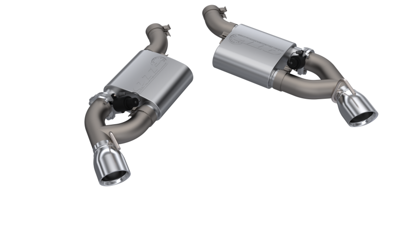 Load image into Gallery viewer, 2016-2024 Chevrolet Camaro SS QTP Screamer Axle Back Dual Tip Bumper