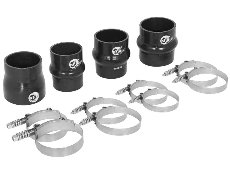 Load image into Gallery viewer, aFe BladeRunner Couplings & Clamps Replacement aFe Intercooler & aFe Tubes Kit 10-12 Dodge Ram 6.7L