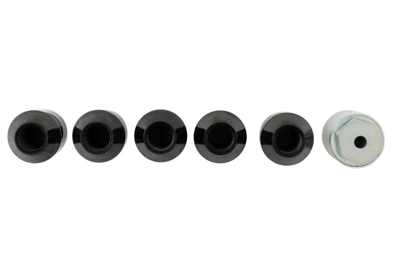 Load image into Gallery viewer, Ford Racing 2023+ Ford Bronco Raptor M14 x 1.5 Black Security Lug Nut Kit - Set of 5