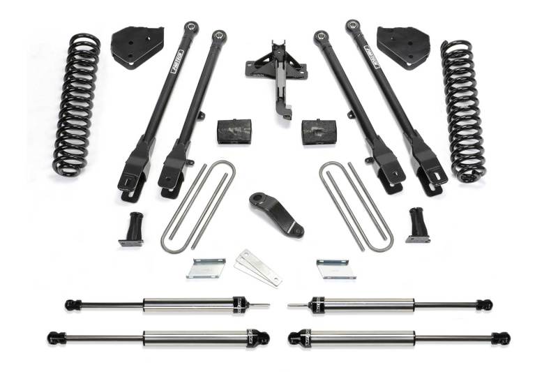Load image into Gallery viewer, Fabtech 18 Ford F450/F550 4WD Diesel 6in 4Link Sys w/Coils & Dl Shks
