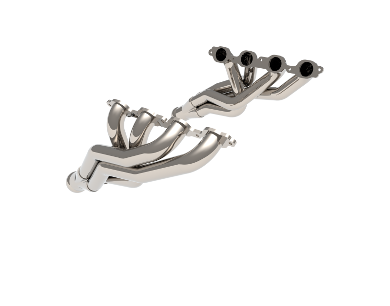 Load image into Gallery viewer, Kooks 2019 GM Series Truck 6.2L 1.75in x 3in SS Headers & 3in x 3.5in ULTRA GREEN SS Catted Y-Pipe