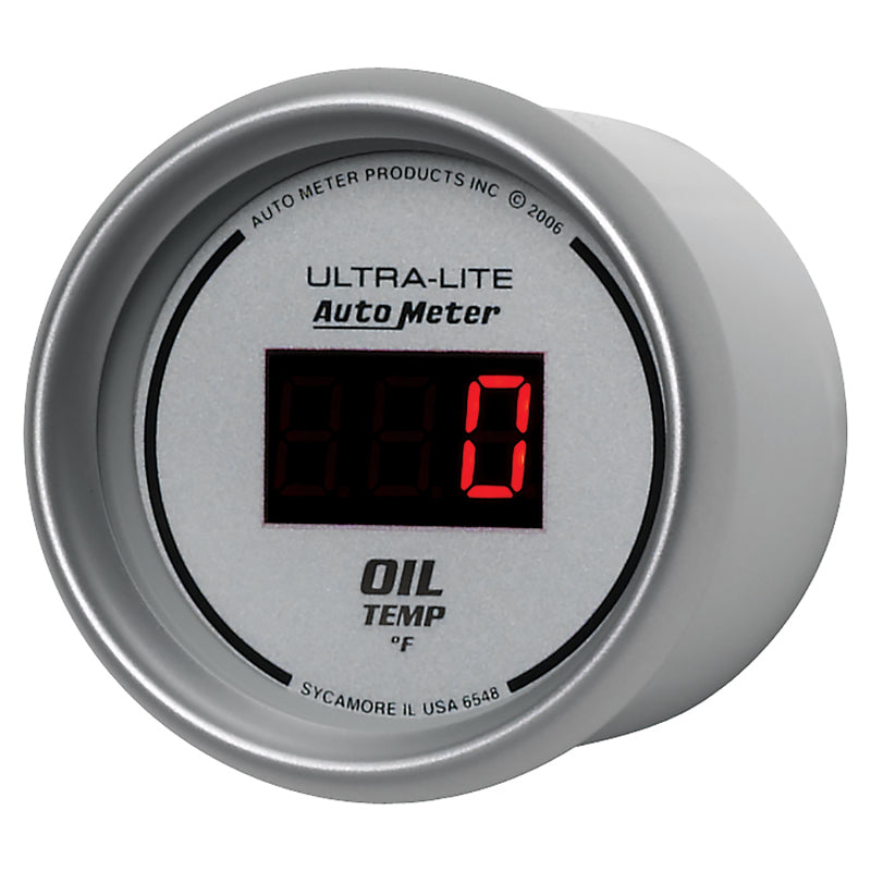 Load image into Gallery viewer, Autometer Ultra-Lite 52MM 0-340 Deg F Digital Oil Temperature