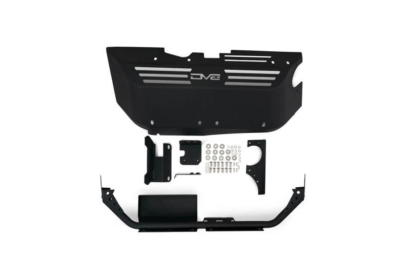 Load image into Gallery viewer, DV8 Offroad 20-22 Jeep Wrangler JL (3.0L Diesel) Rear Diff Skid Plate for Dana 44