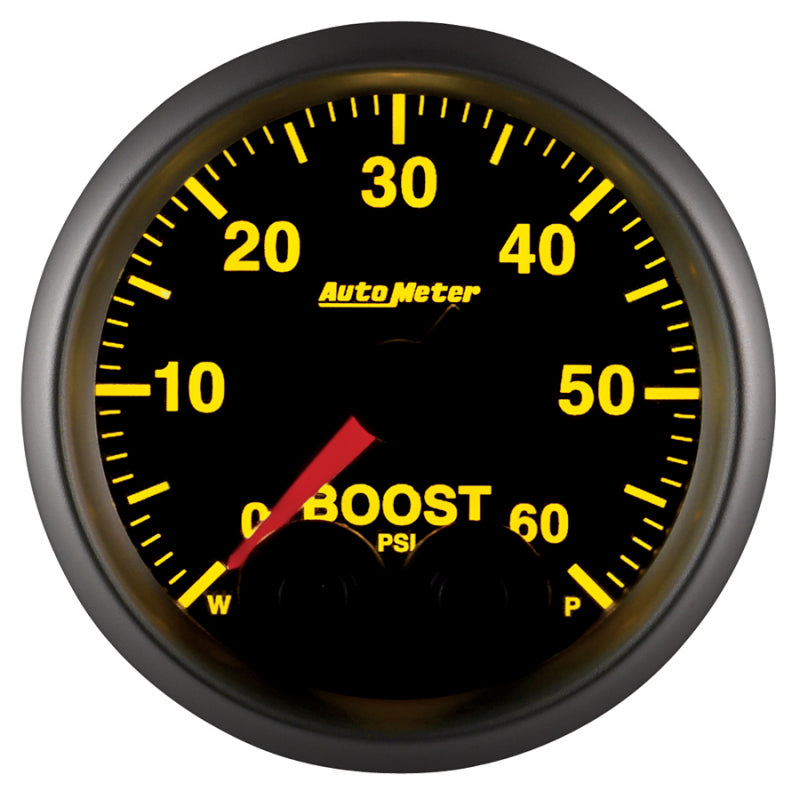 Load image into Gallery viewer, Autometer Elite 52mm 0-60 PSI Boost Peak & Warn w/ Electronic Control Gauge