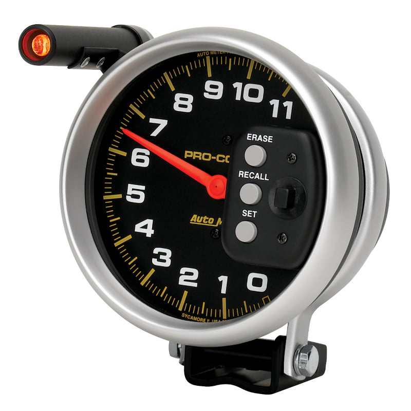 Load image into Gallery viewer, Autometer 5 inch 11000 RPM Single Range w/ Pro-Comp 2 & Memory Tachometer