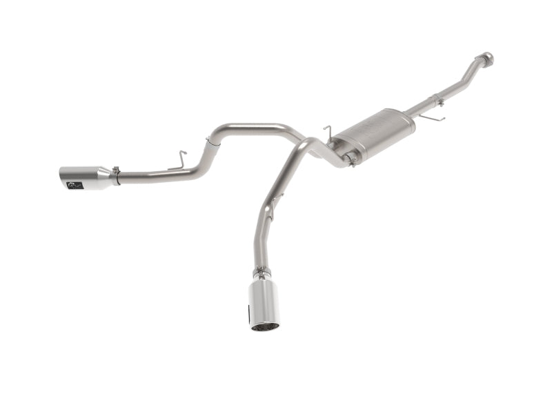 Load image into Gallery viewer, aFe Vulcan 3in 304 SS Cat-Back Exhaust 2021 Ford F-150 V6 2.7L/3.5L (tt)/V8 5.0L w/ Polished Tips