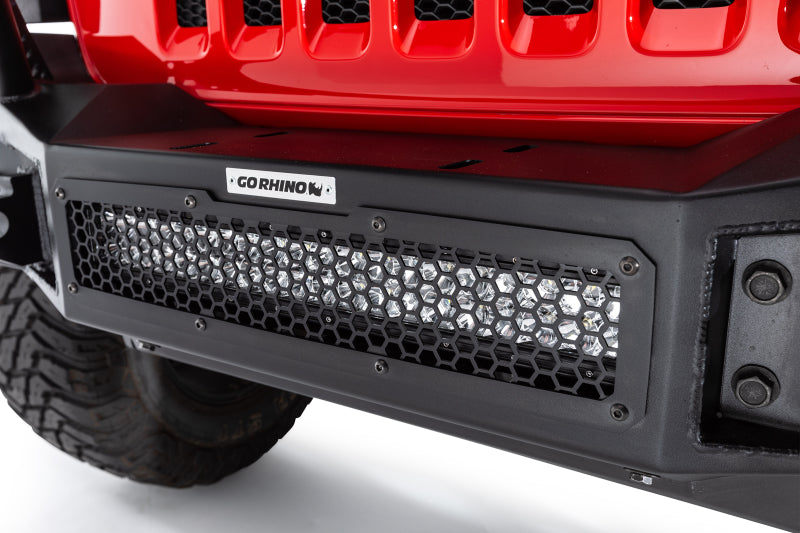Load image into Gallery viewer, Go Rhino 07-20 Jeep Wrangler JL/JLU/JK/JKU/Gladiator JT Rockline Full Width Bumper