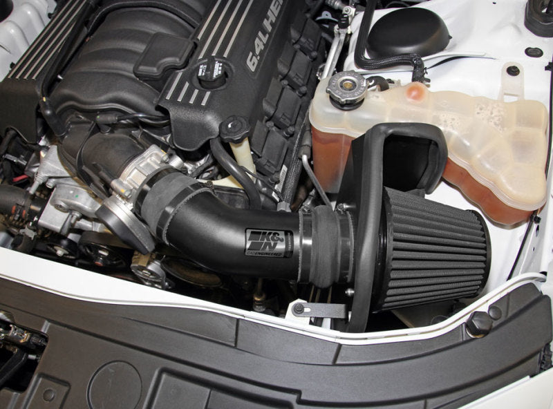 Load image into Gallery viewer, K&N 11-13 Dodge Challenger V8/12-13 Charger V8 / 12-13 Chrysler 300 Black Performance Intake Kit