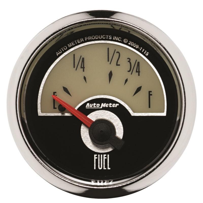 Load image into Gallery viewer, AutoMeter Gauge Fuel Level 2-1/16in. 73 Ohm(e) to 10 Ohm(f) Elec Cruiser