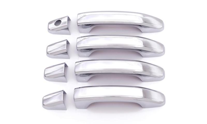 Load image into Gallery viewer, AVS 14-18 Chevy Silverado 1500 Door Handle Covers (4 Door) 8pc Set - Chrome