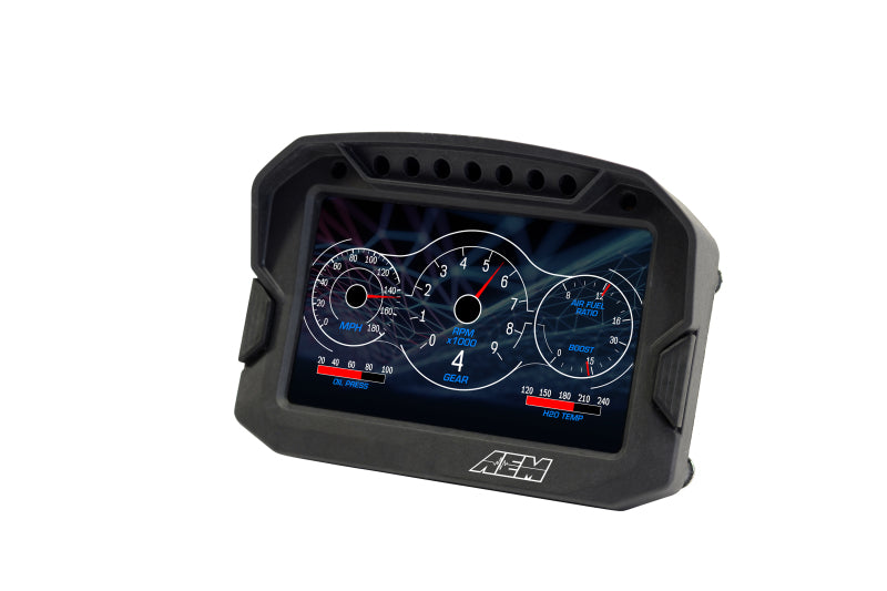 Load image into Gallery viewer, AEM CD-5LG Carbon Logging Digital Dash Display w/ Internal 10Hz GPS & Antenna