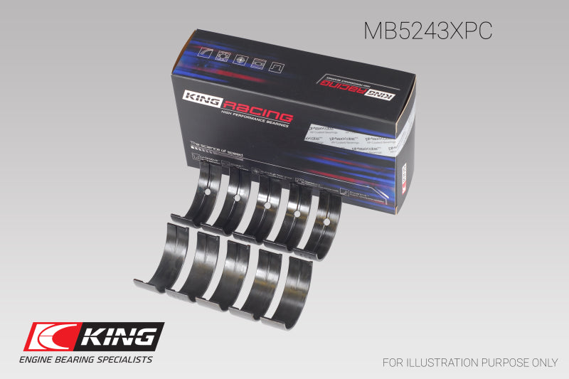 Load image into Gallery viewer, King Engine Bearings Nissan Sr20De (Size 0.26) Main Bearing Set