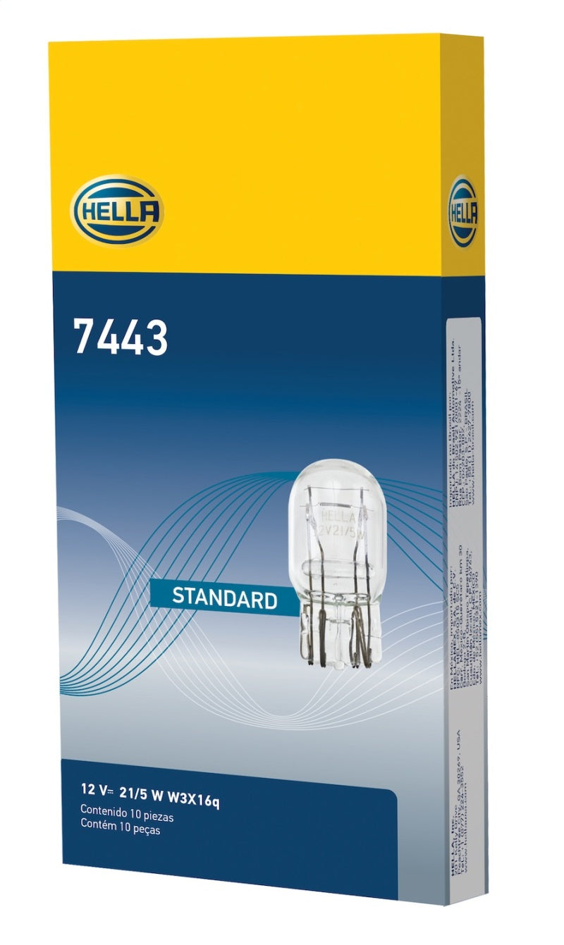 Load image into Gallery viewer, Hella Bulb 7443 12V 21/5W W3X16q T6.5