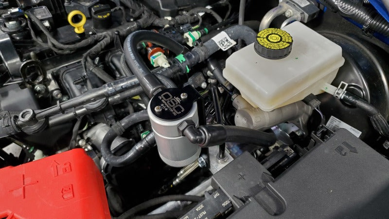Load image into Gallery viewer, J&L 2021.5-2024 Ford Bronco 2.3L EcoBoost Oil Separator 3.0 Passenger Side - Clear Anodized