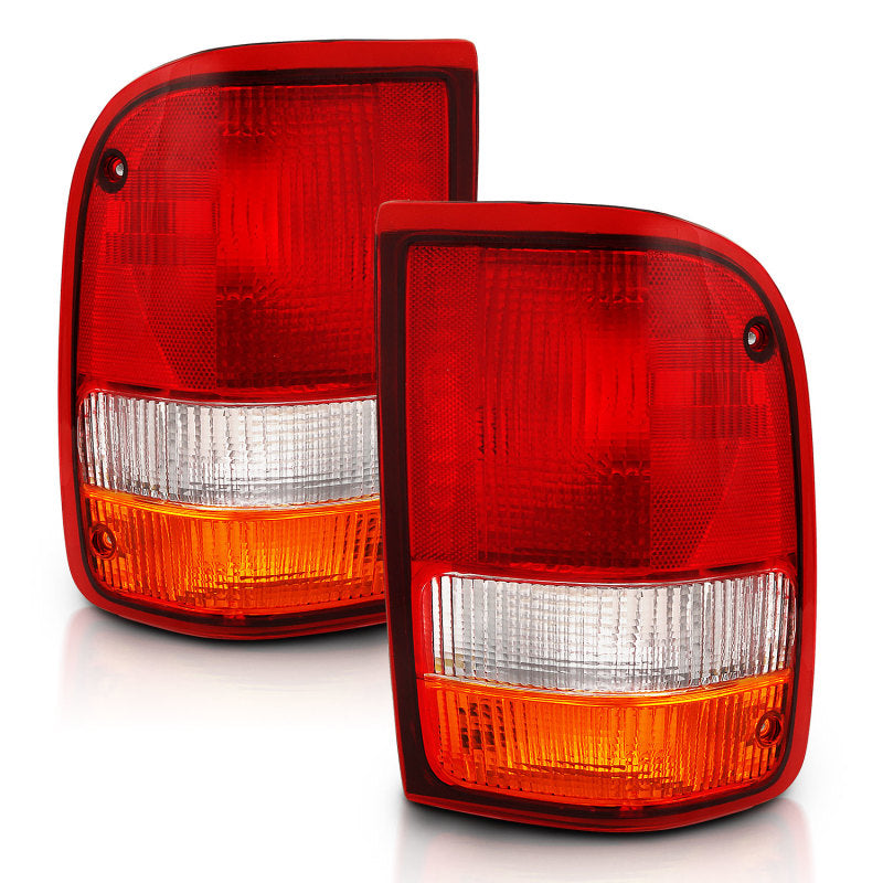 Load image into Gallery viewer, ANZO 1993-1997 Ford Ranger Tail Light Red/Clear (OE)
