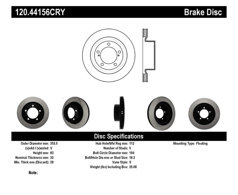 Load image into Gallery viewer, Stoptech Performance Brake Rotor 13-15 Toyota Sequoia/Tundra