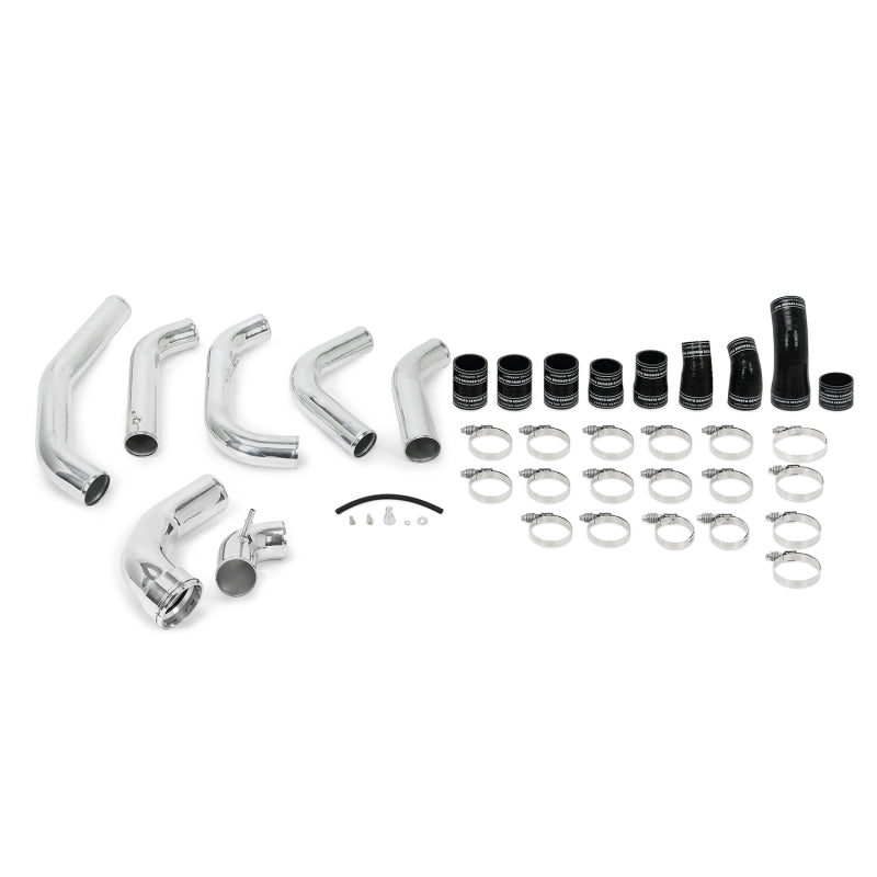 Load image into Gallery viewer, Mishimoto 15-16 Ford F-150 EcoBoost 3.5L Black Performance Intercooler Kit w/ Polished Pipes