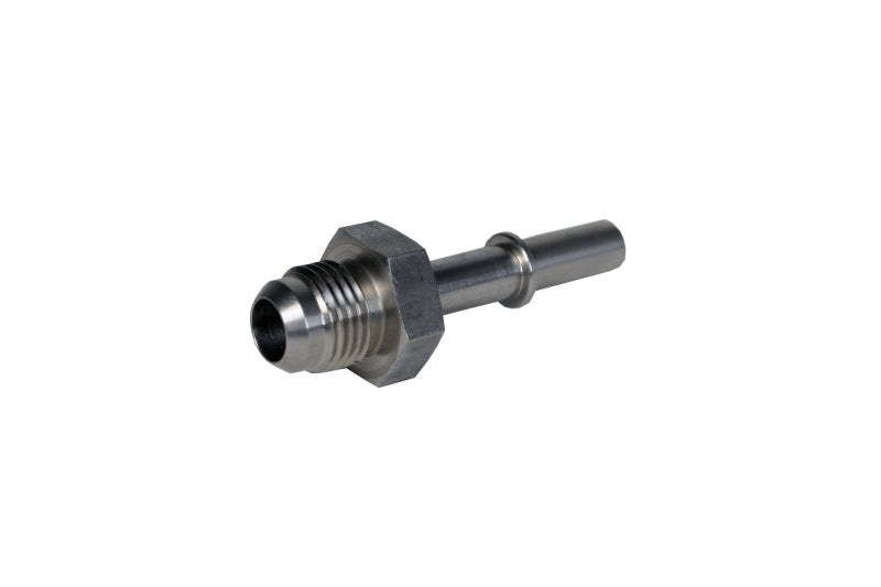 Load image into Gallery viewer, Aeromotive Ford OE Pressure Line - 5/16in Male Quick Connect to -6 AN male (Male OE filter coupler)