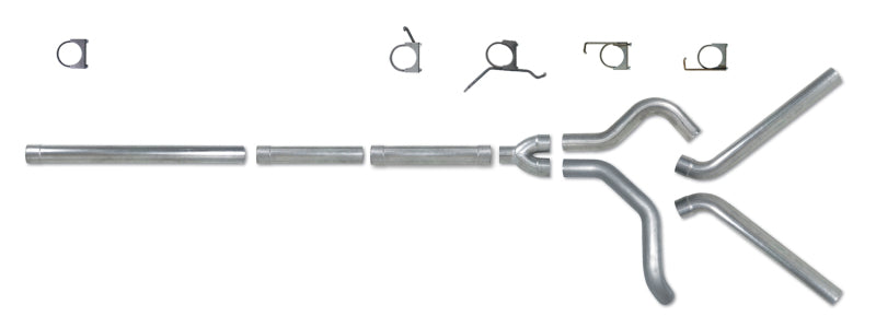 Load image into Gallery viewer, Diamond Eye KIT 4in Catback MFLR RPLCMENT PIPE DUAL SS: 2004.5-2007.5 DODGE CUMMINS 600