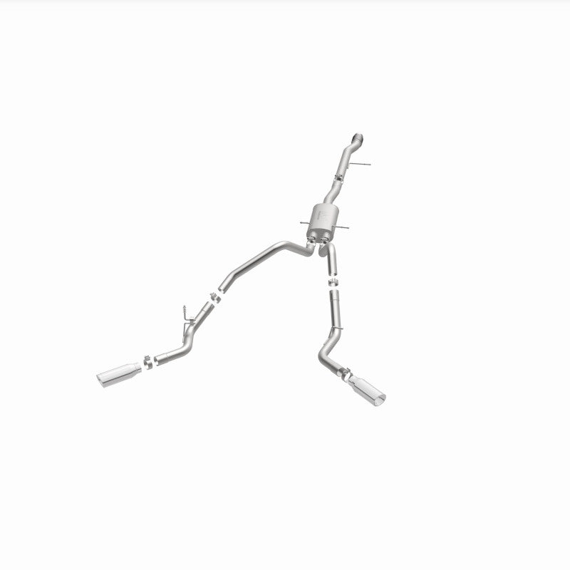 Load image into Gallery viewer, Magnaflow 14 Chev Silverado V8 5.3L CC/EC Cab Dual Split Behind Rear Tires Exit SS Cat Back Perf Exh