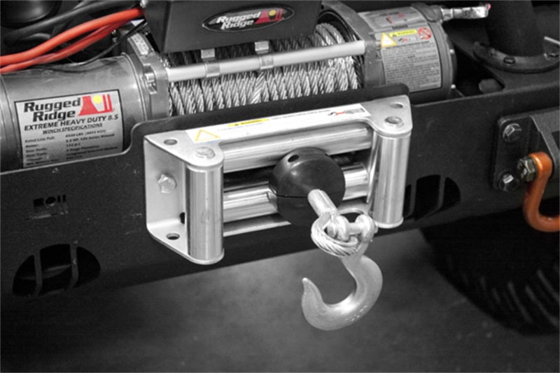 Load image into Gallery viewer, Rugged Ridge Winch Cable Stopper Black