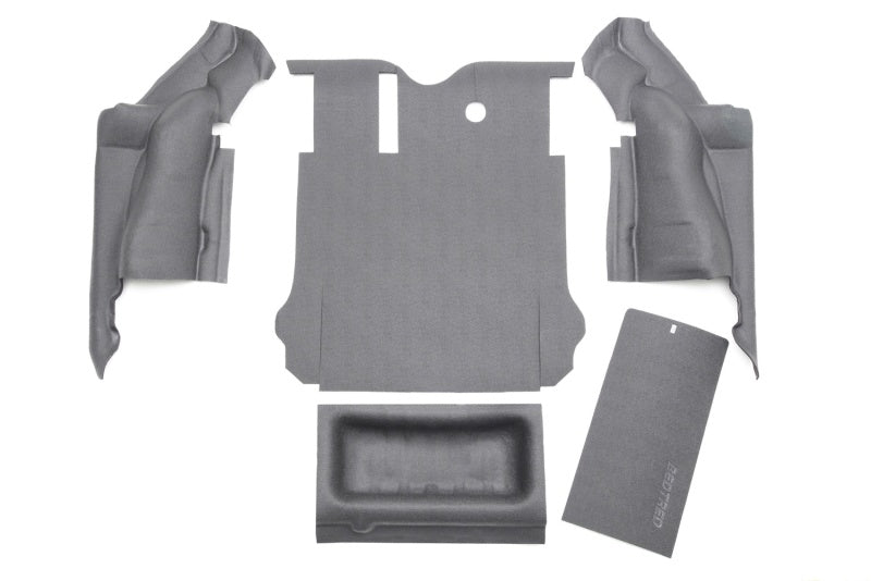 Load image into Gallery viewer, BedRug 07-10 Jeep JK Unlimited 4Dr Rear 5pc BedTred Cargo Kit (Incl Tailgate & Tub Liner)