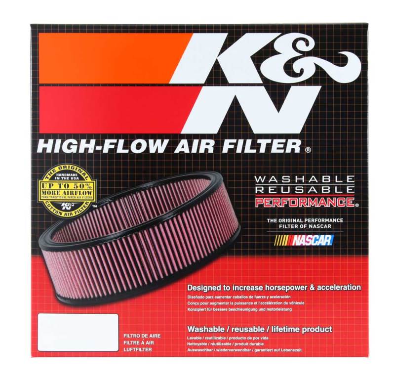 Load image into Gallery viewer, K&N Universal Round Air Filter 9in OD / 7-1/2in ID / 4in Height