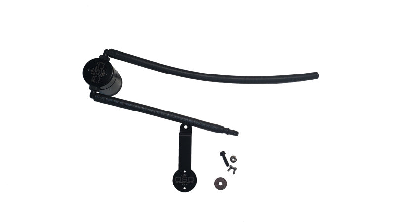 Load image into Gallery viewer, J&L 86-93 Ford Mustang 5.0 302 Passenger Side Oil Separator 3.0 - Black Anodized