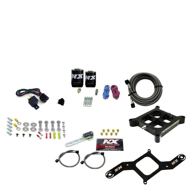 Load image into Gallery viewer, Nitrous Express 4150 Single Entry Crossbar Nitrous Plate Kit RNC (250-750HP) w/o Bottle