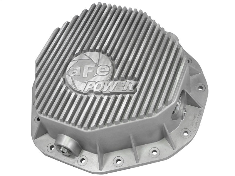 Load image into Gallery viewer, aFe Rear Differential Cover (Raw; Street Series); Dodge Diesel Trucks 03-05 L6-5.9L (td)