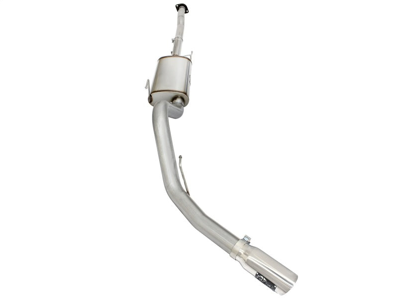 Load image into Gallery viewer, aFe MACHForce XP SS Exhaust 3in to 3.5in Cat-Back w/ Polished Tip 15 Ford F-150 EcoBoost V6 2.7/3.5L
