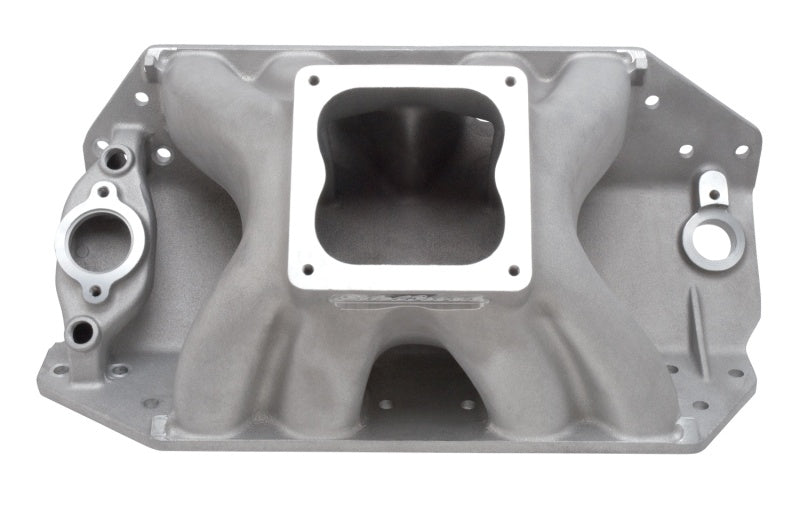 Load image into Gallery viewer, Edelbrock Manifold Big Victor II BBC w/ Edelbrock Profiler or Dart Big Chief Heads Dominator Flange