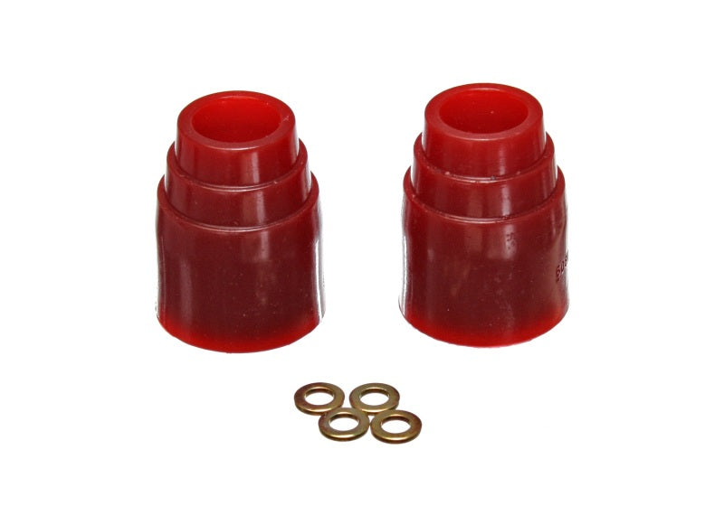 Load image into Gallery viewer, Energy Suspension 3-1/8in Bump Stop Set - Red