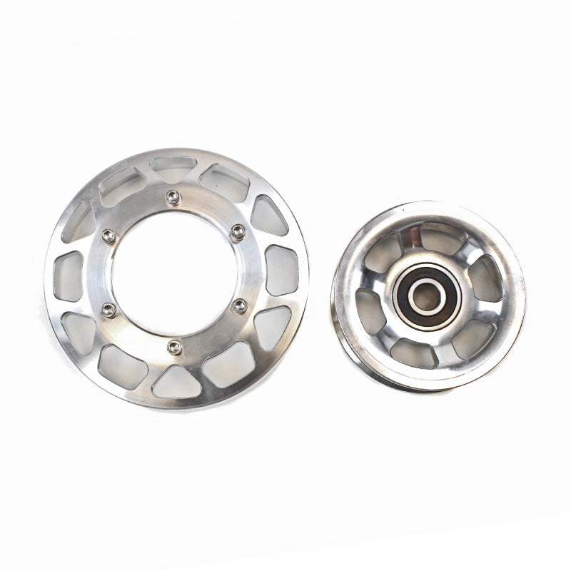 Load image into Gallery viewer, Industrial Injection 07-18 Dodge Cummins 5.9L/6.7L Common Rail Billet Pulley Kit