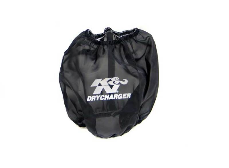 Load image into Gallery viewer, K&N Black Drycharger Round Tapered Air Filter Wrap