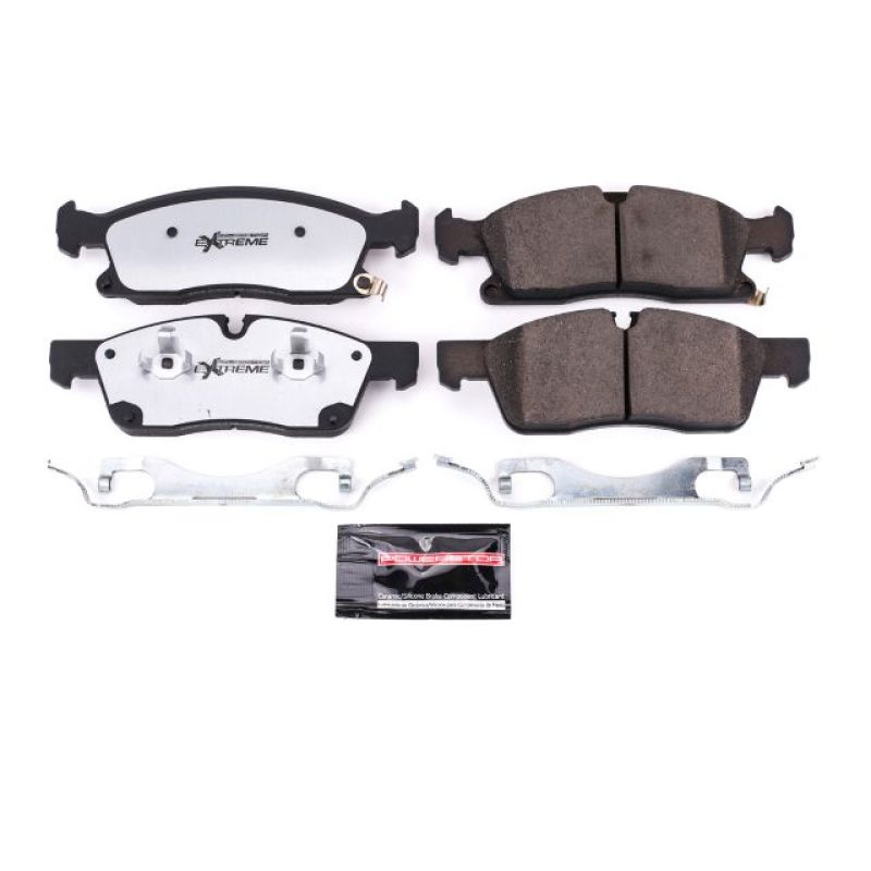 Load image into Gallery viewer, Power Stop 2017 Dodge Durango Front Z36 Truck & Tow Brake Pads w/Hardware