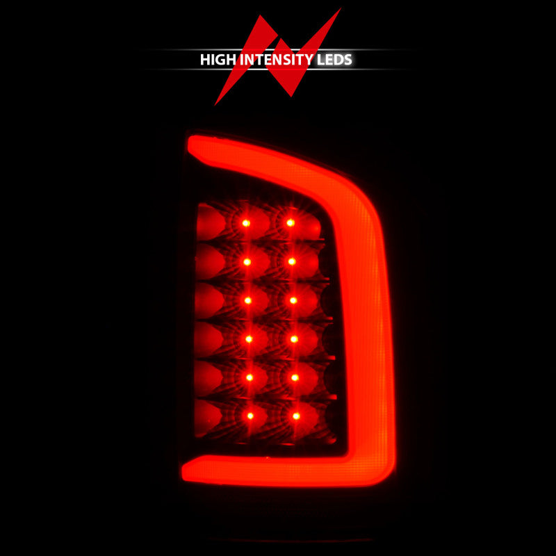 Load image into Gallery viewer, ANZO 2002-2006 Dodge Ram 1500 LED Tail Lights w/ Light Bar Black Housing Clear Lens