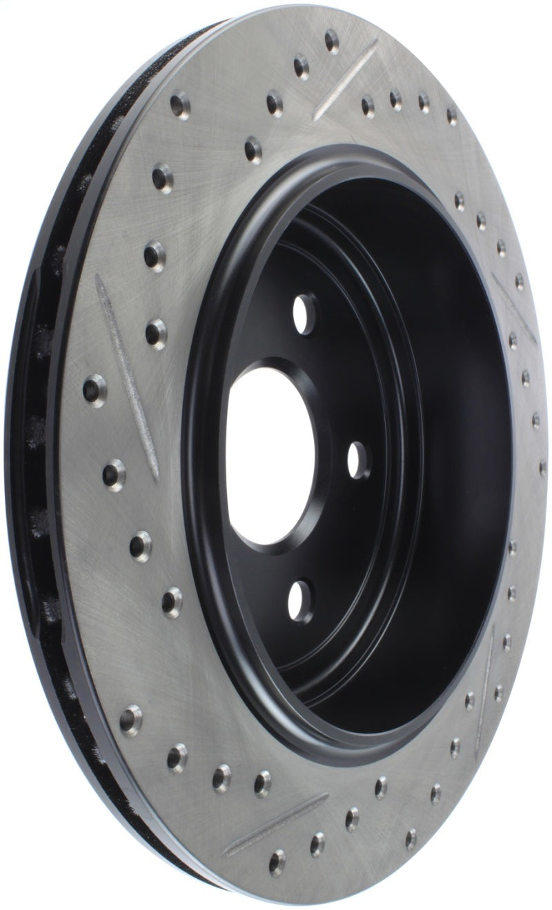 Load image into Gallery viewer, StopTech Slotted & Drilled Sport Brake Rotor 11-15 Jeep Grand Cherokee (Excludes SRT8)