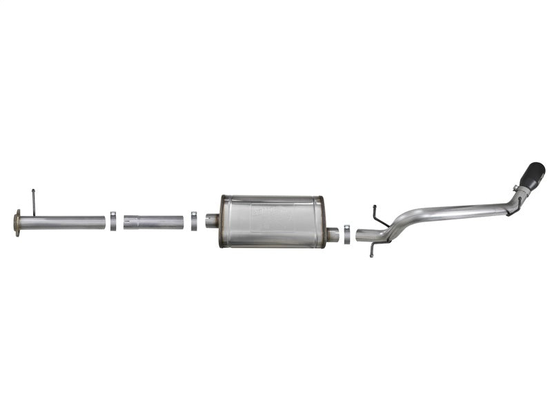 Load image into Gallery viewer, aFe MACH Force-Xp 3.0in 304 SS Cat-Back Exhaust w/ Black Tip 17-18 GM Colorado/Canyon