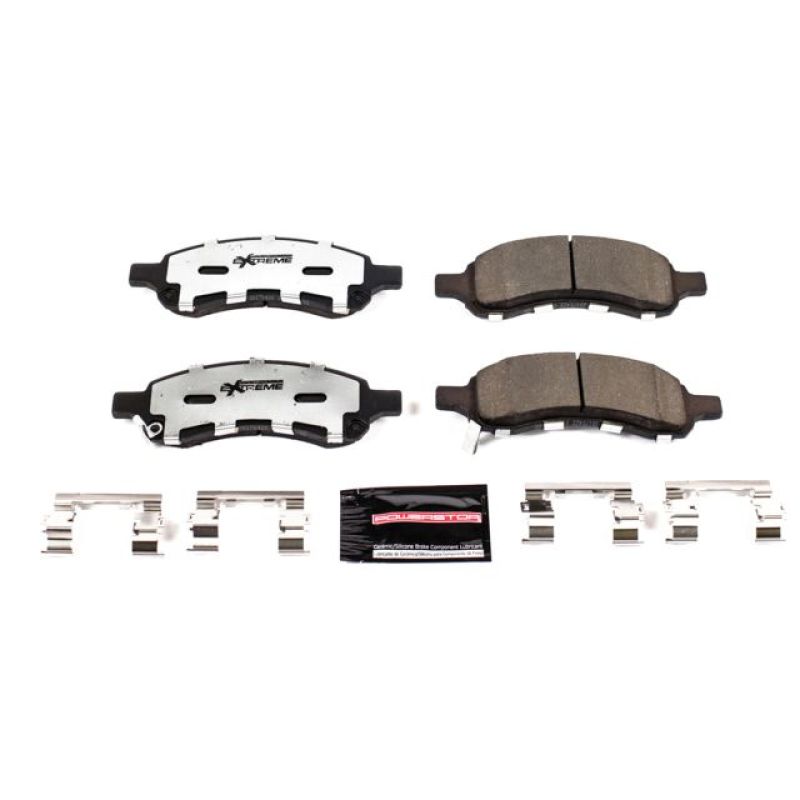 Load image into Gallery viewer, Power Stop 06-07 Buick Rainier Front Z36 Truck & Tow Brake Pads w/Hardware