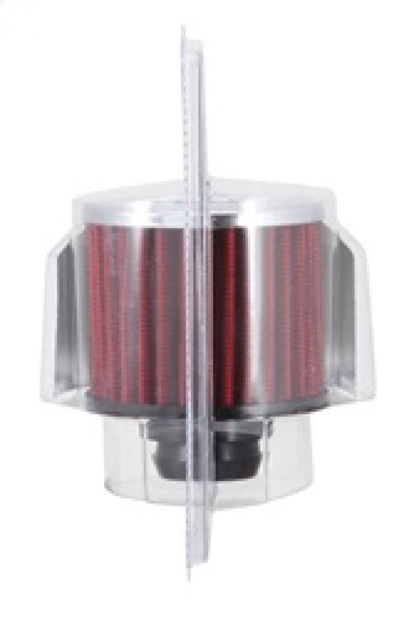 Load image into Gallery viewer, K&N 1in Flange L x 3in OD x 2.5in Height Clamp On Crankcase Vent Filter