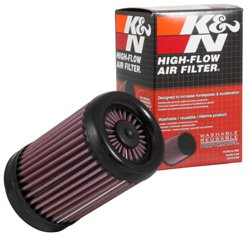 Load image into Gallery viewer, K&N Universal X-Stream Clamp-On Round Air Filter 3.531in Flg ID/4in OD/5.969in H