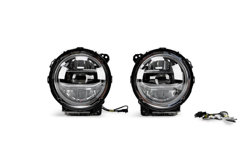Load image into Gallery viewer, DV8 Offroad 2018+ Jeep Wrangler JL/Gladiator LED Projector Headlights